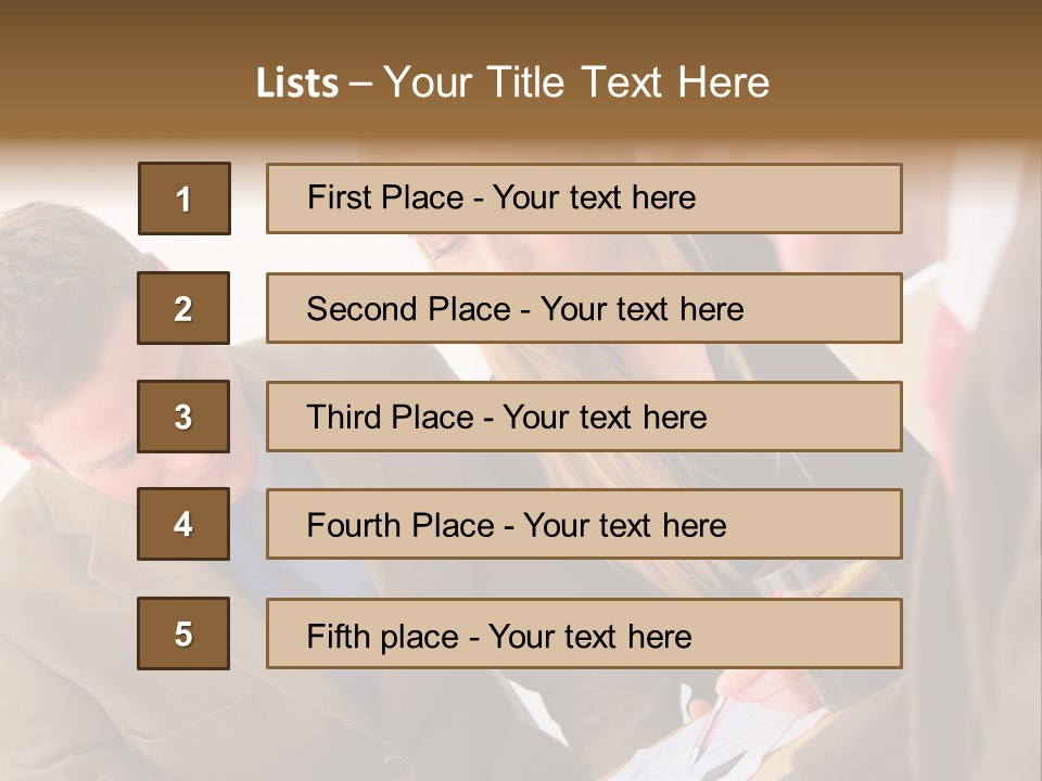 Person Workplace Teamwork PowerPoint Template