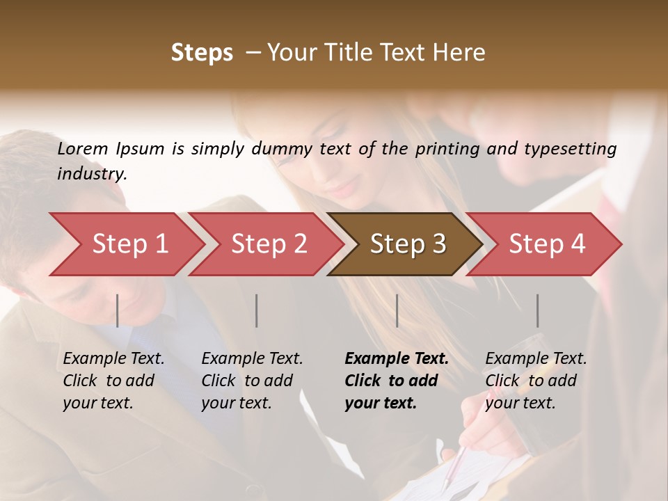 Person Workplace Teamwork PowerPoint Template