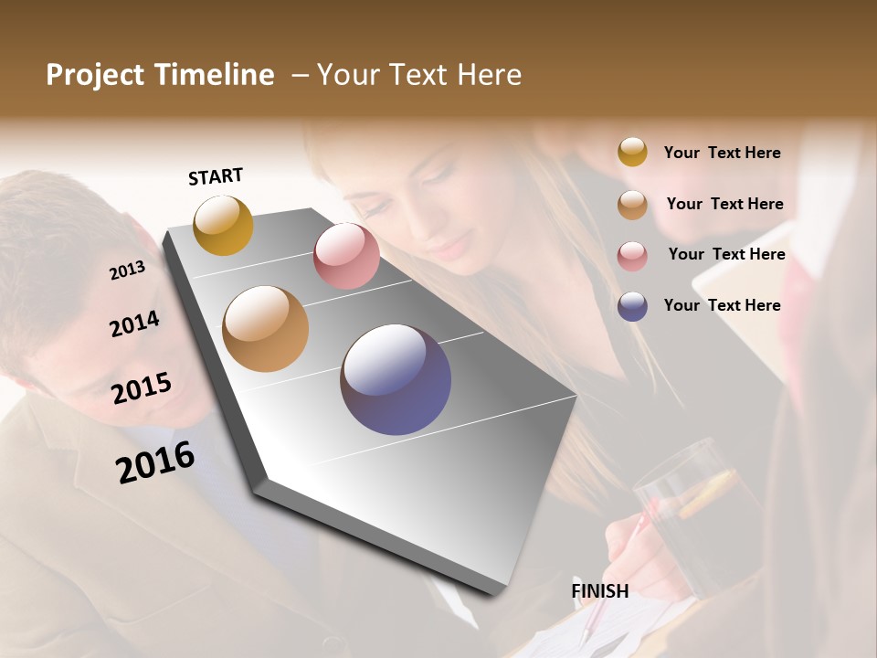 Person Workplace Teamwork PowerPoint Template