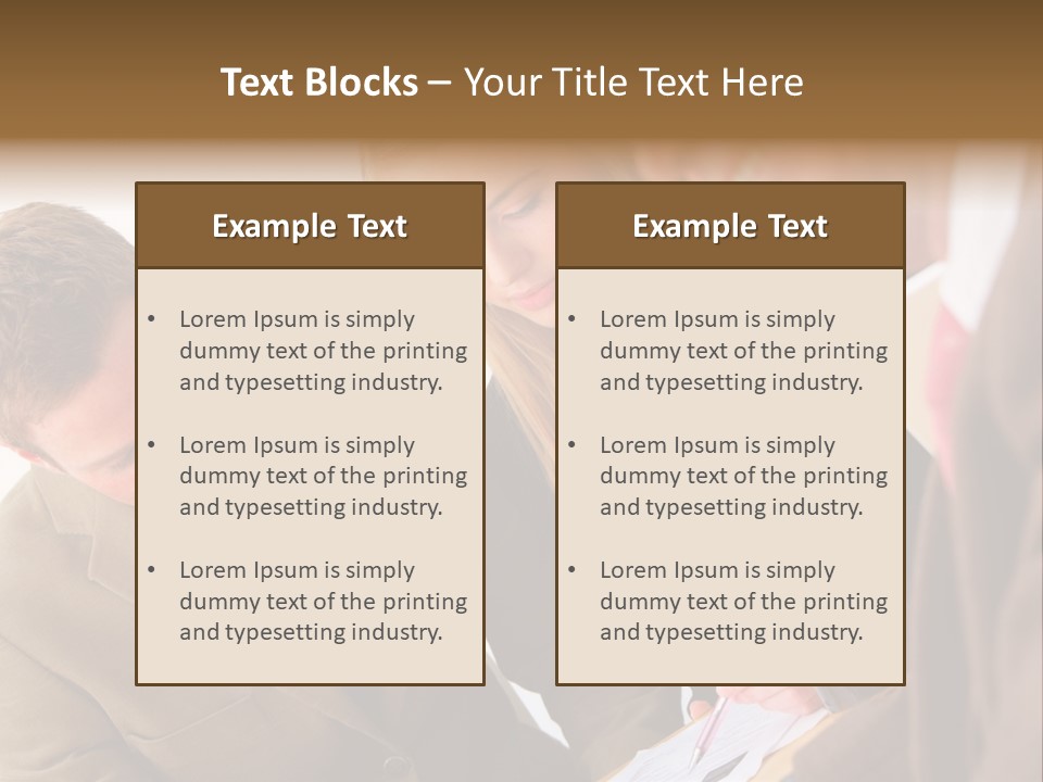 Person Workplace Teamwork PowerPoint Template