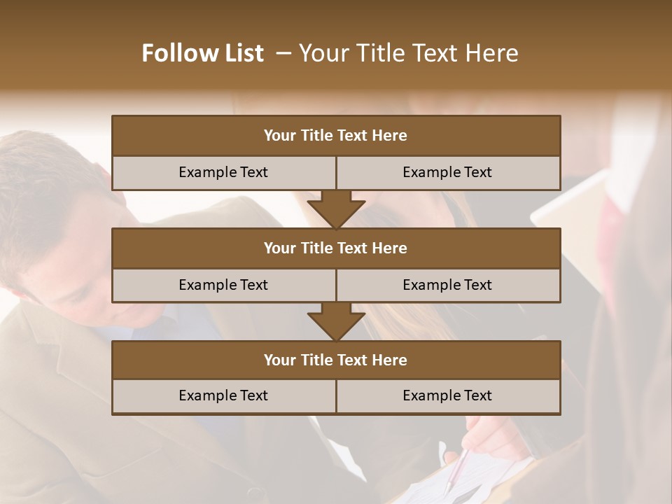 Person Workplace Teamwork PowerPoint Template