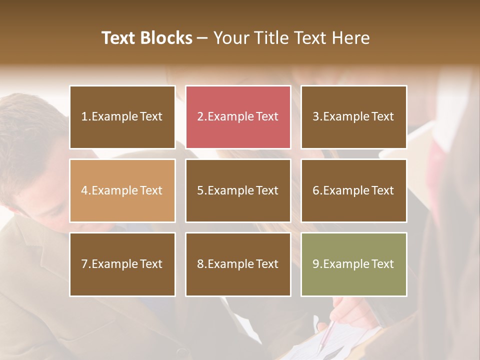 Person Workplace Teamwork PowerPoint Template
