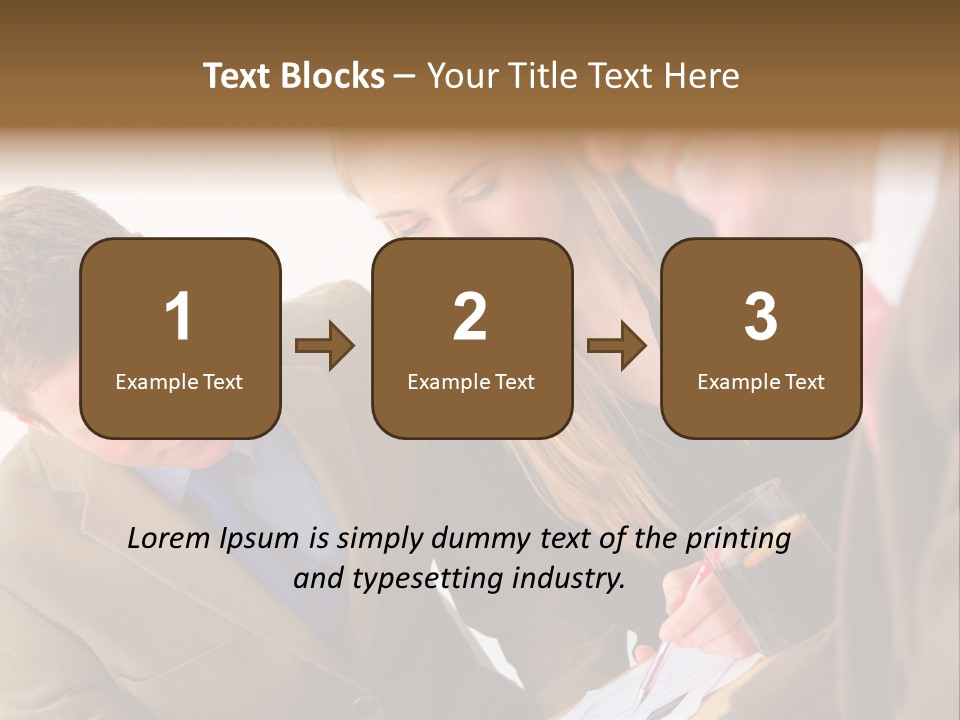 Person Workplace Teamwork PowerPoint Template