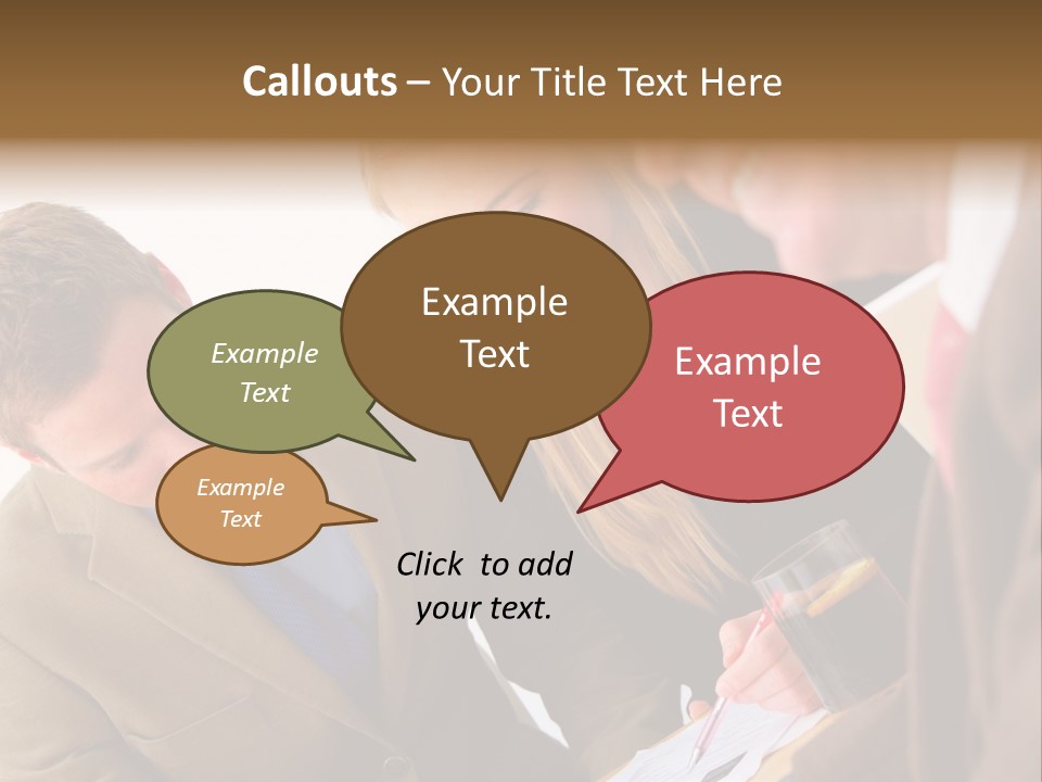Person Workplace Teamwork PowerPoint Template