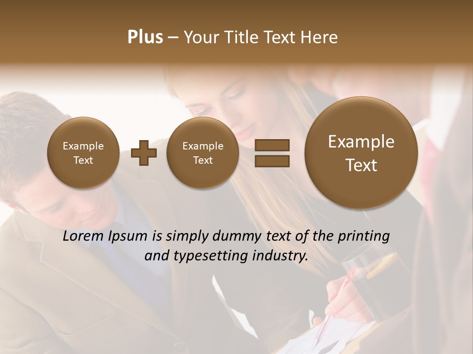 Person Workplace Teamwork PowerPoint Template