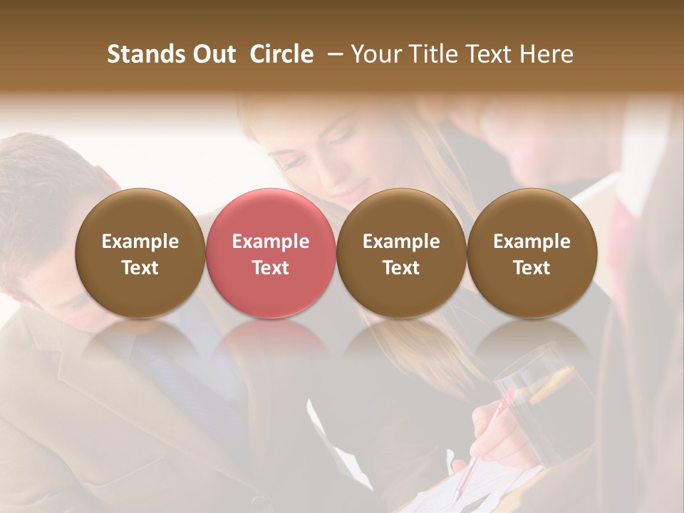 Person Workplace Teamwork PowerPoint Template