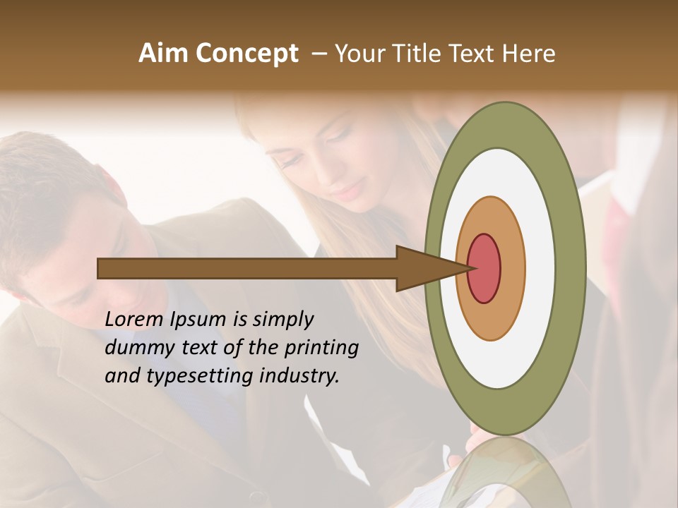 Person Workplace Teamwork PowerPoint Template