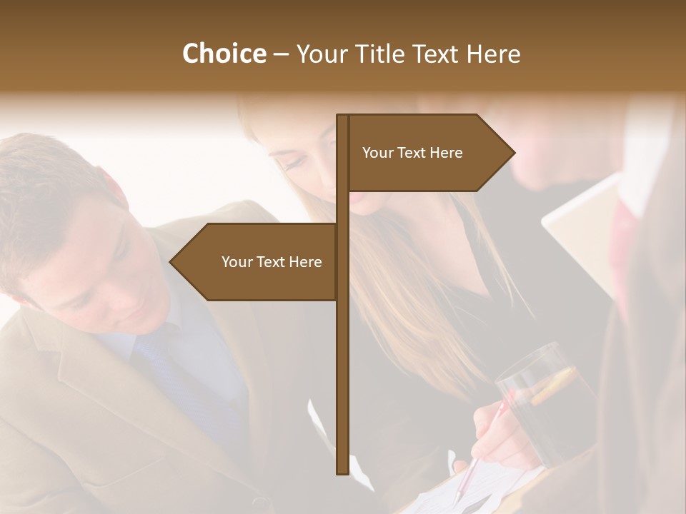 Person Workplace Teamwork PowerPoint Template