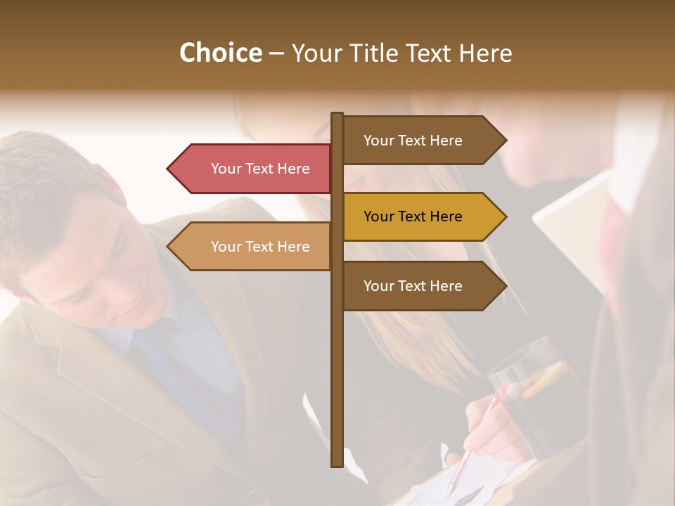 Person Workplace Teamwork PowerPoint Template