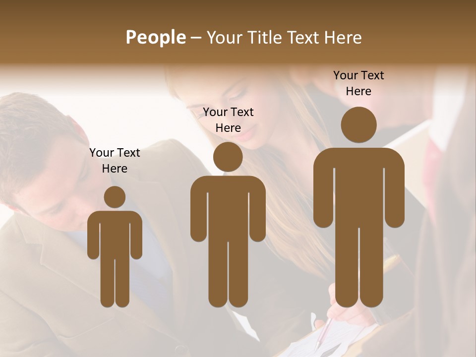 Person Workplace Teamwork PowerPoint Template