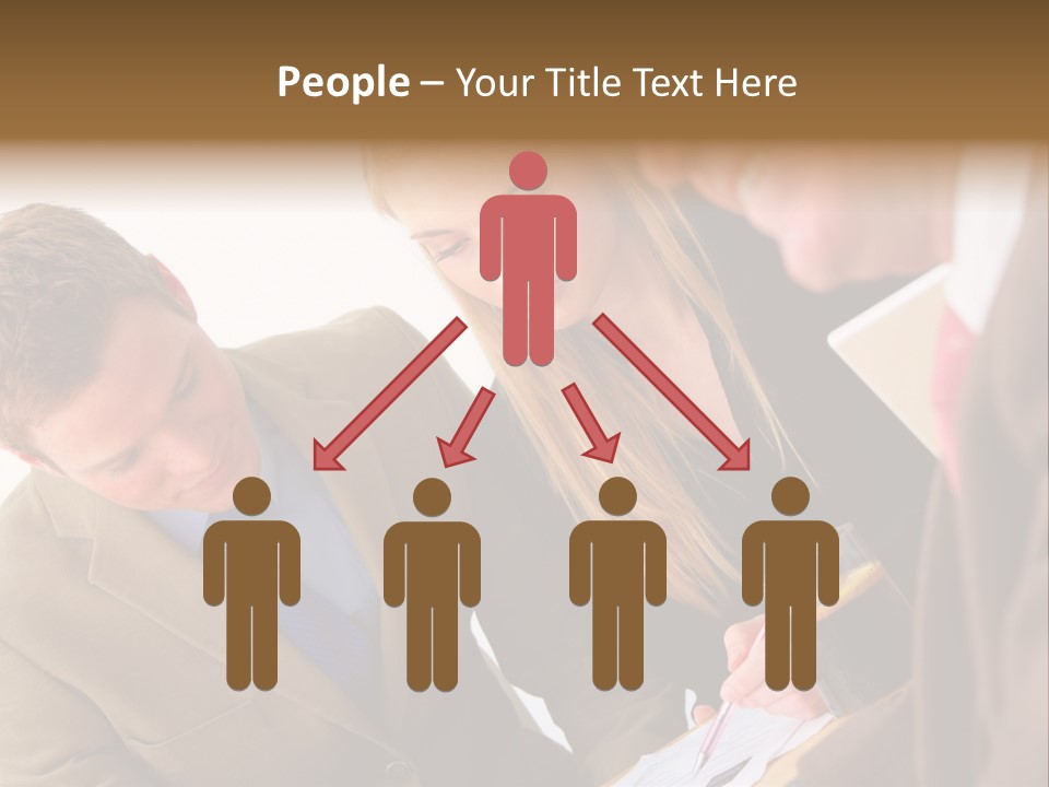 Person Workplace Teamwork PowerPoint Template