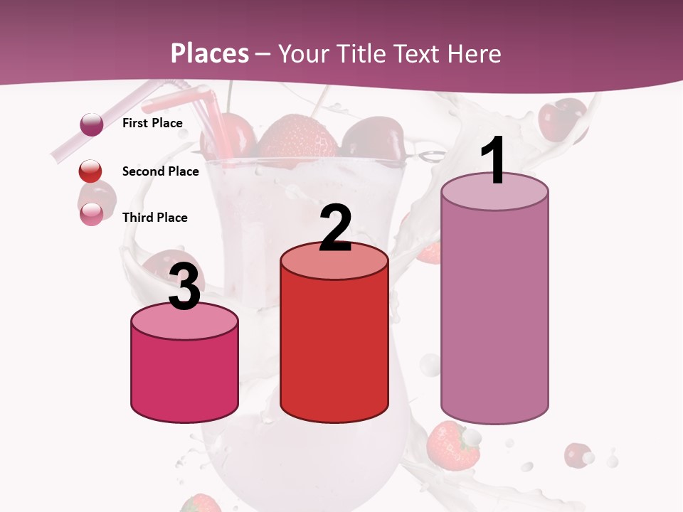 Senior Background Smiling PowerPoint Template