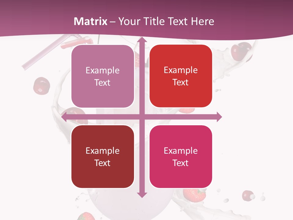 Senior Background Smiling PowerPoint Template