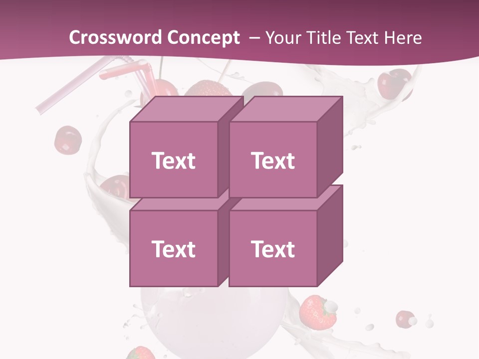 Senior Background Smiling PowerPoint Template
