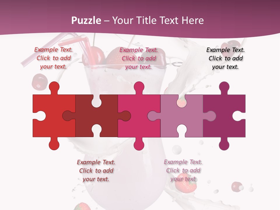 Senior Background Smiling PowerPoint Template