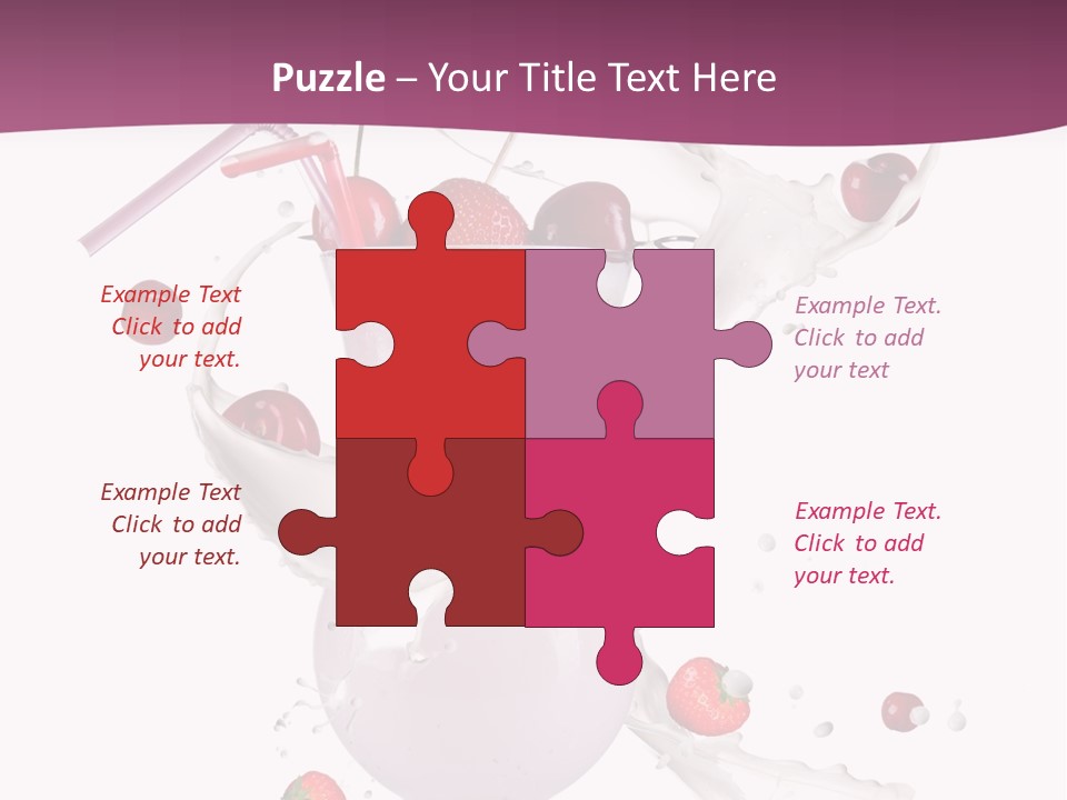 Senior Background Smiling PowerPoint Template