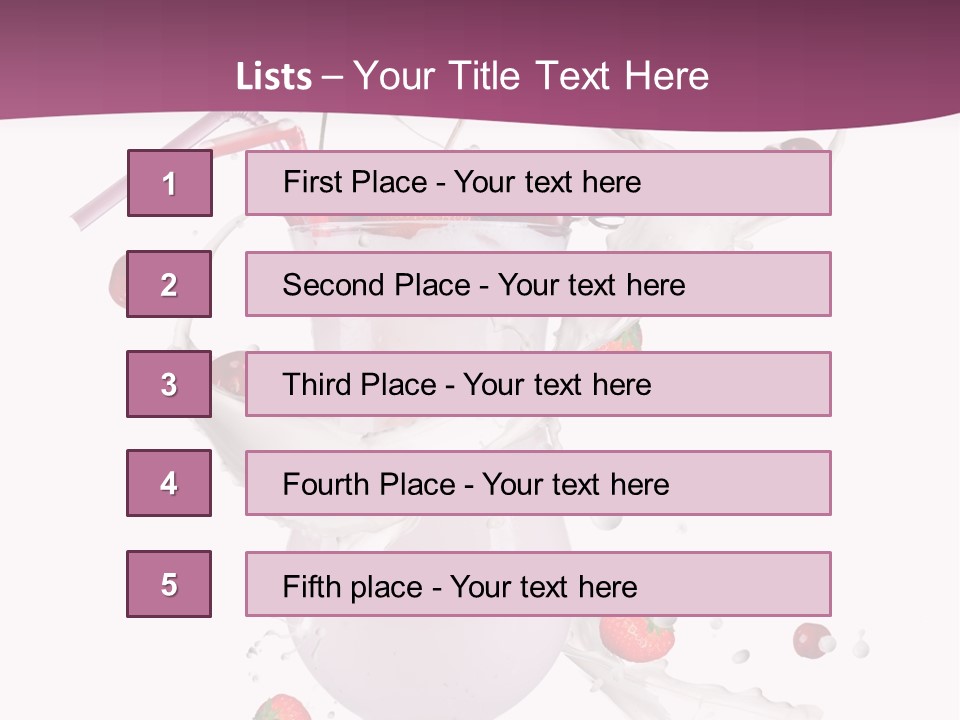 Senior Background Smiling PowerPoint Template