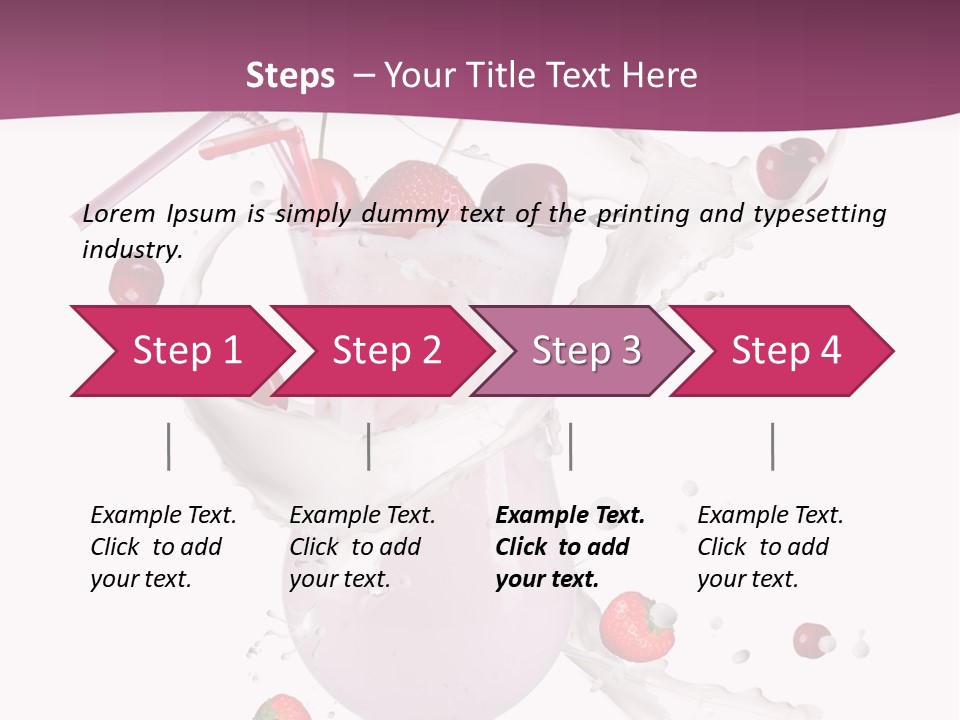 Senior Background Smiling PowerPoint Template