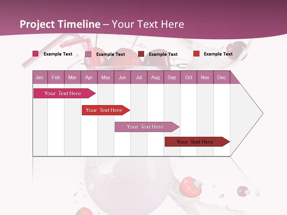 Senior Background Smiling PowerPoint Template