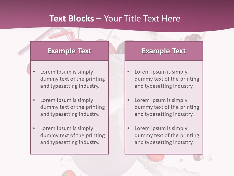 Senior Background Smiling PowerPoint Template