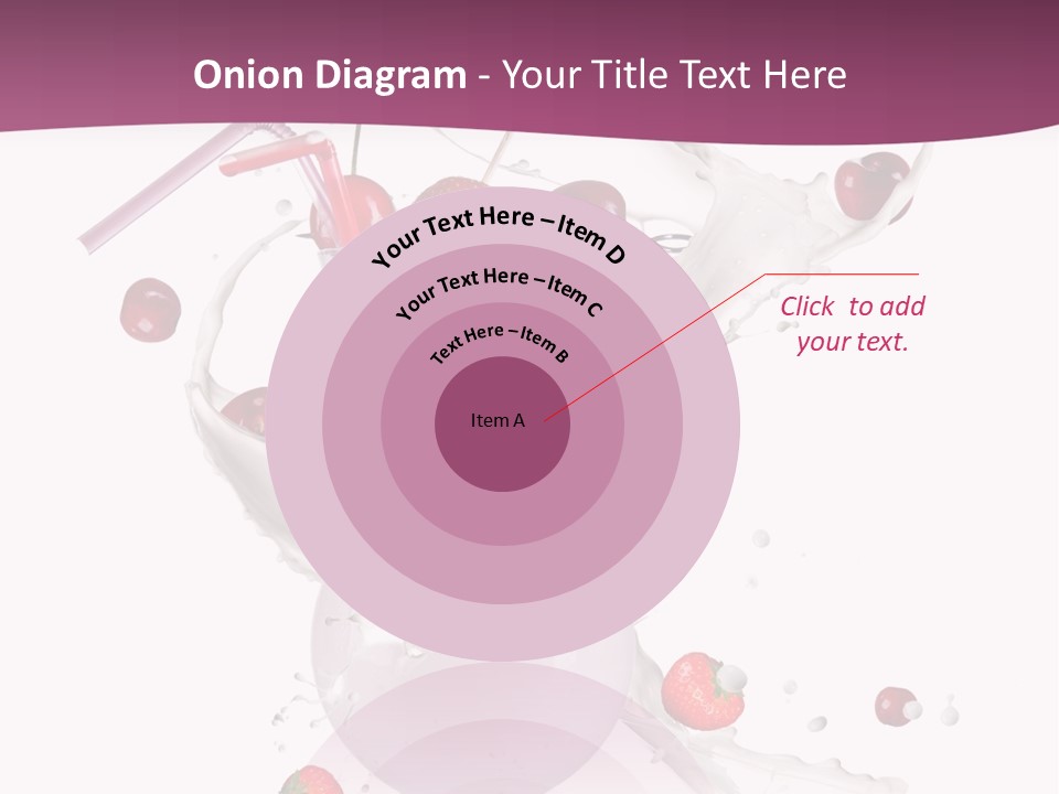 Senior Background Smiling PowerPoint Template