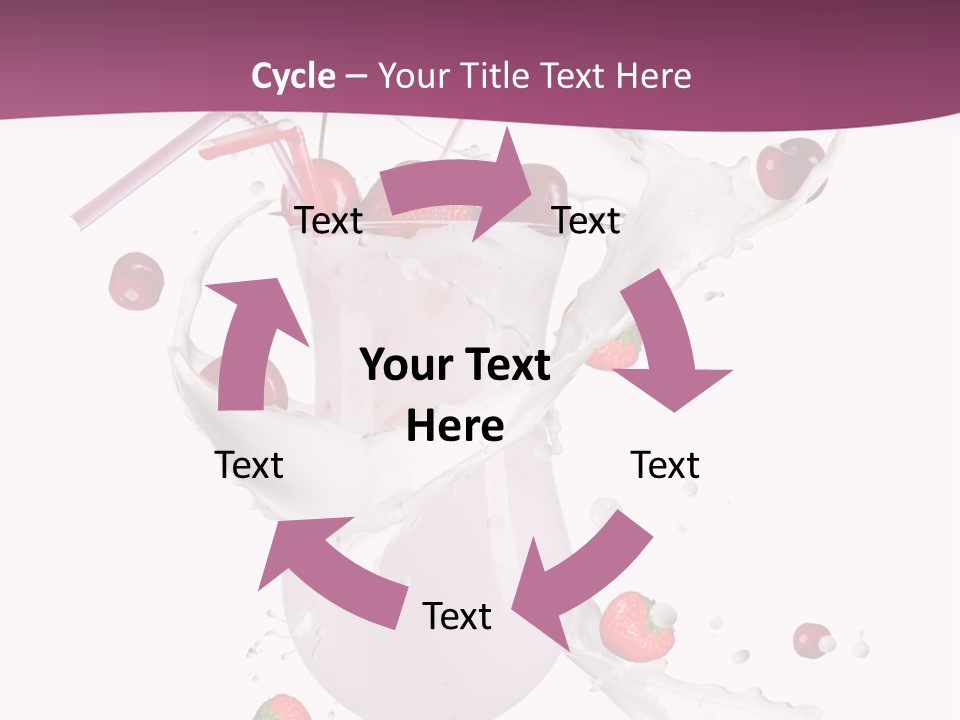 Senior Background Smiling PowerPoint Template