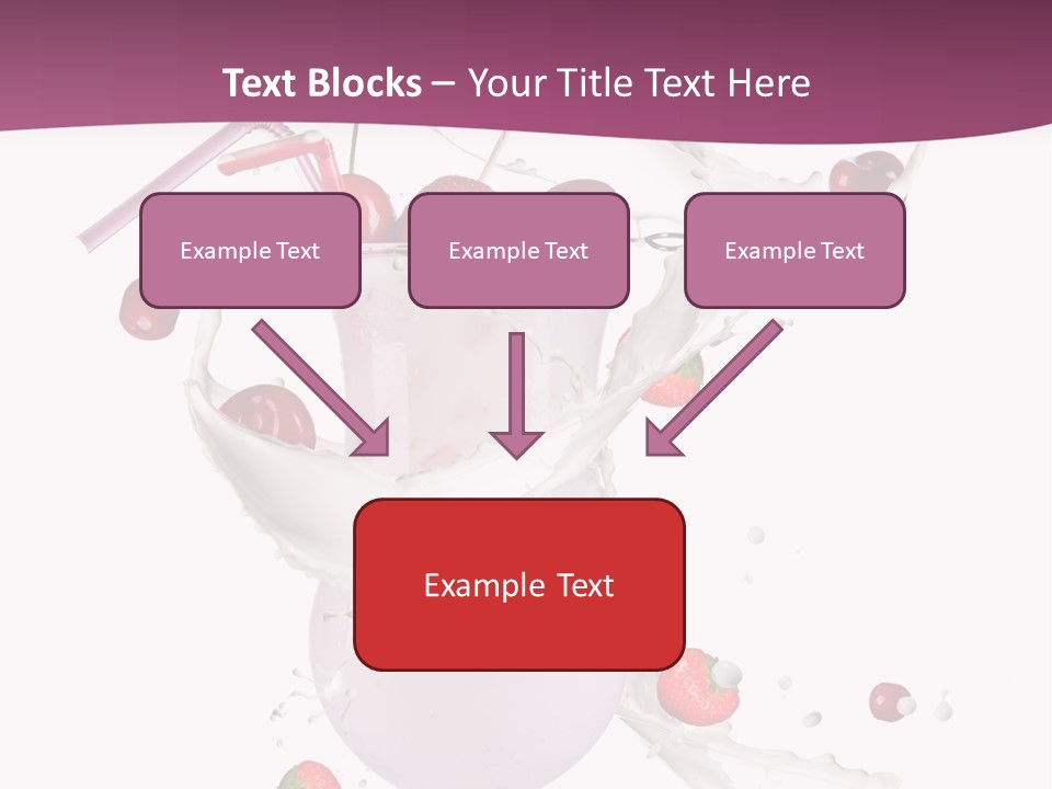 Senior Background Smiling PowerPoint Template