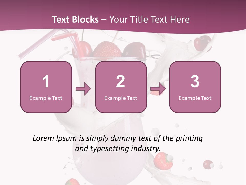 Senior Background Smiling PowerPoint Template