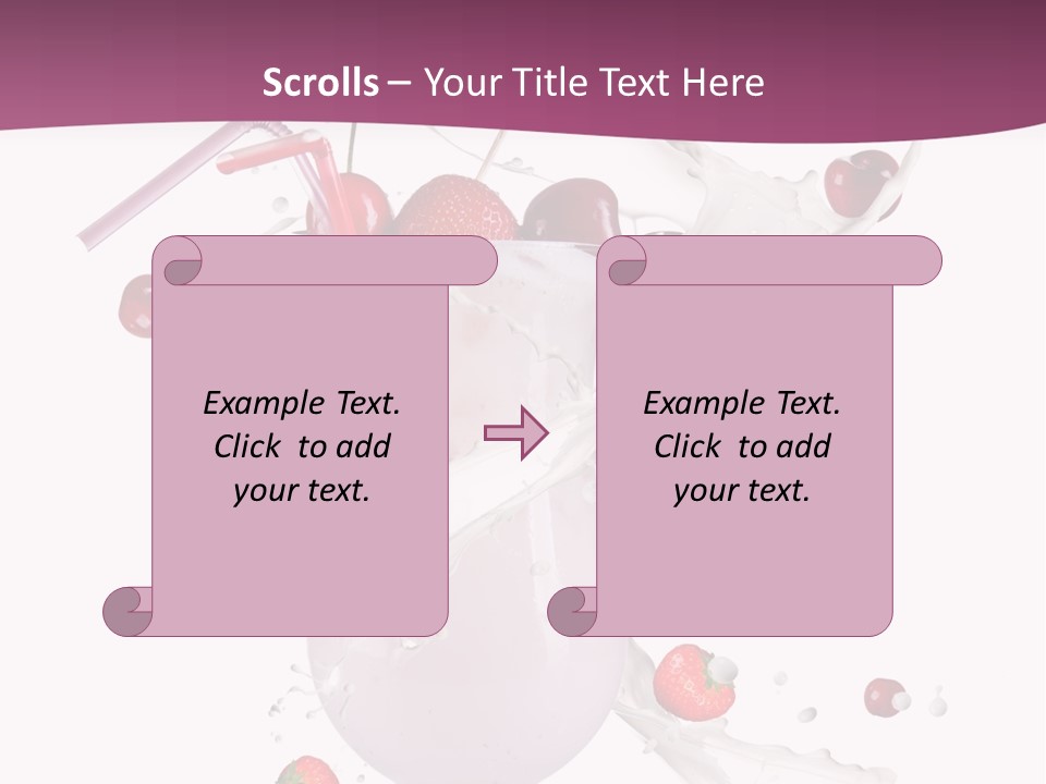 Senior Background Smiling PowerPoint Template