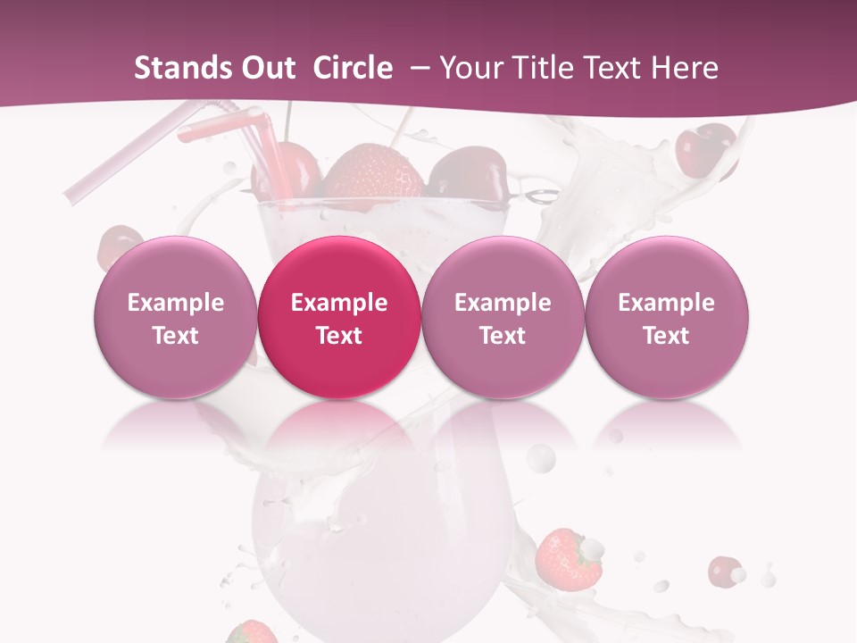 Senior Background Smiling PowerPoint Template