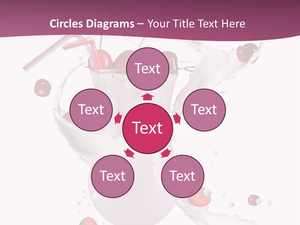 Senior Background Smiling PowerPoint Template