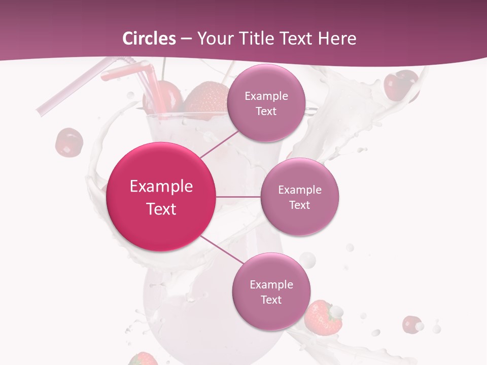 Senior Background Smiling PowerPoint Template