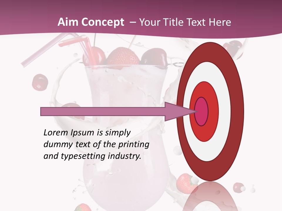 Senior Background Smiling PowerPoint Template