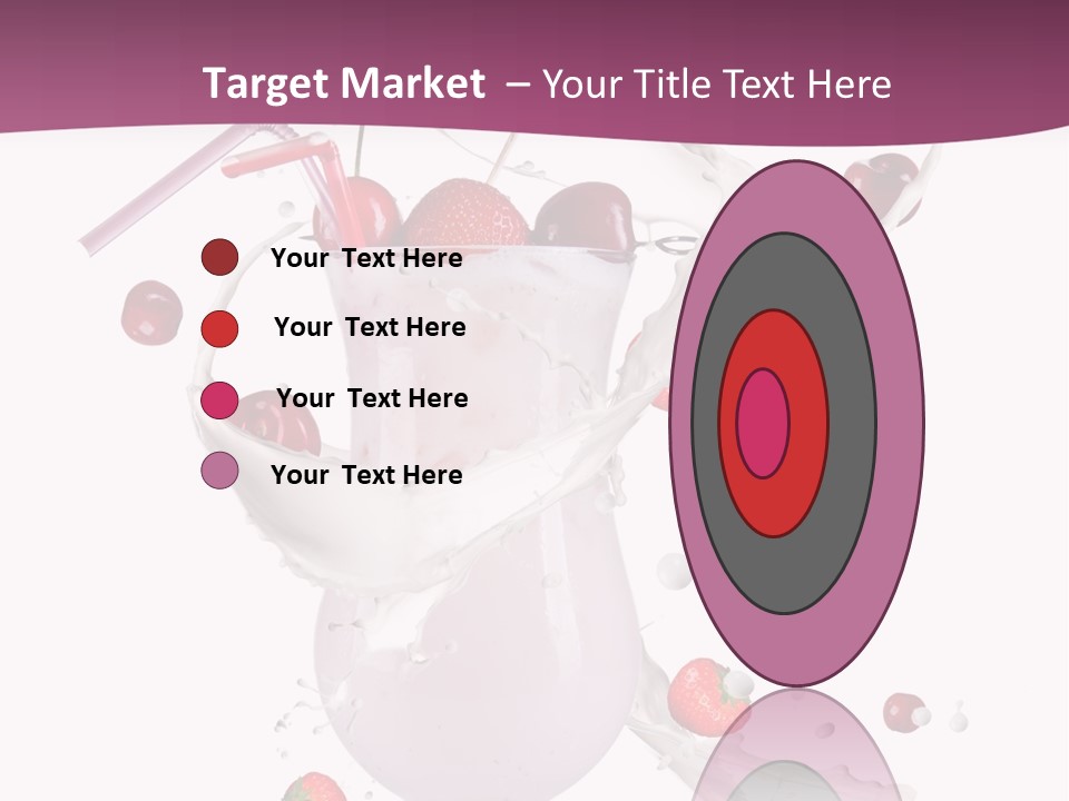 Senior Background Smiling PowerPoint Template