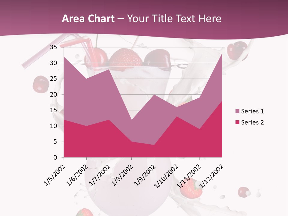 Senior Background Smiling PowerPoint Template