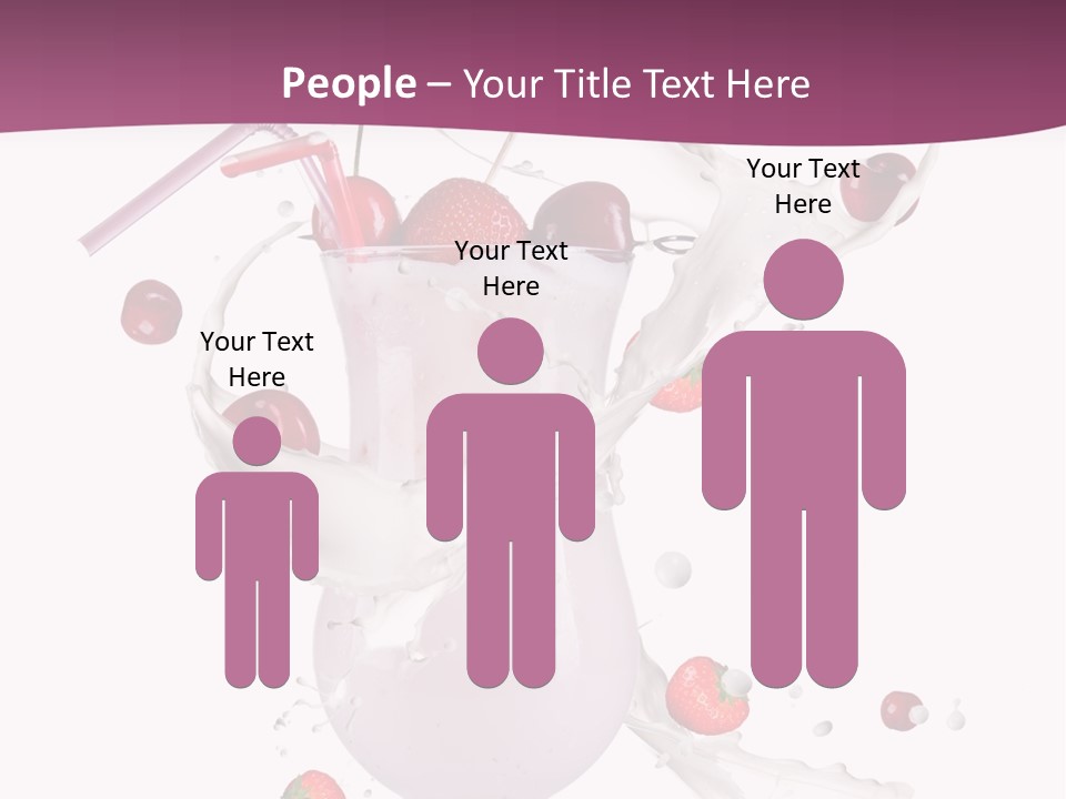 Senior Background Smiling PowerPoint Template