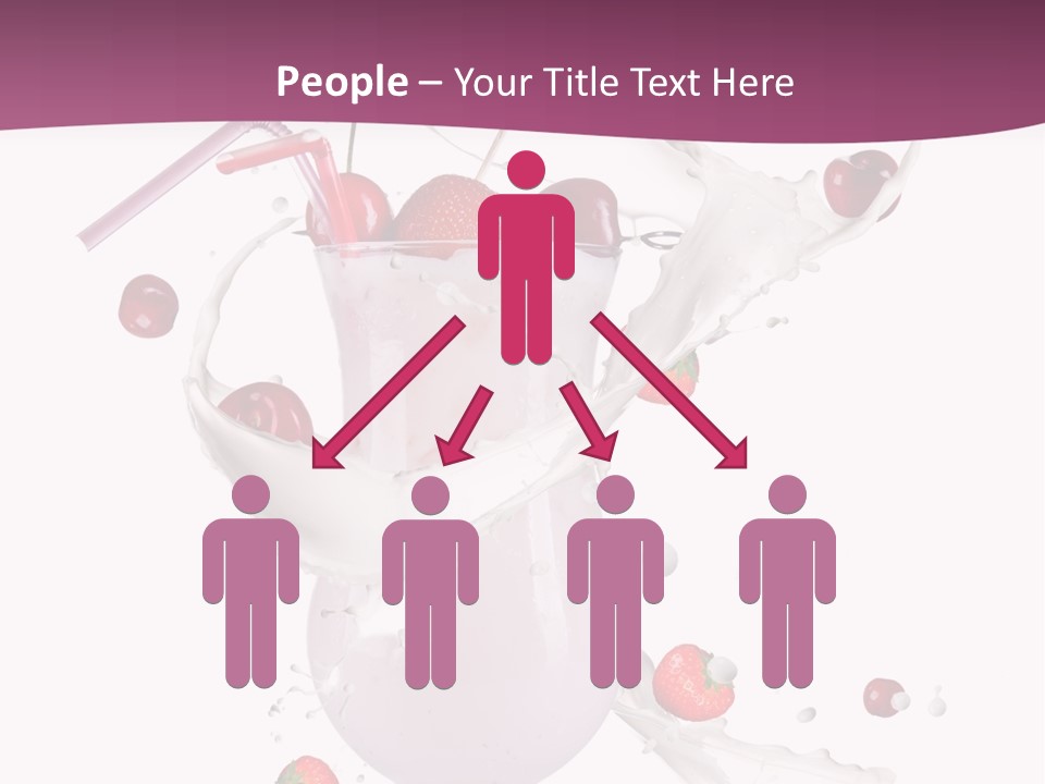 Senior Background Smiling PowerPoint Template