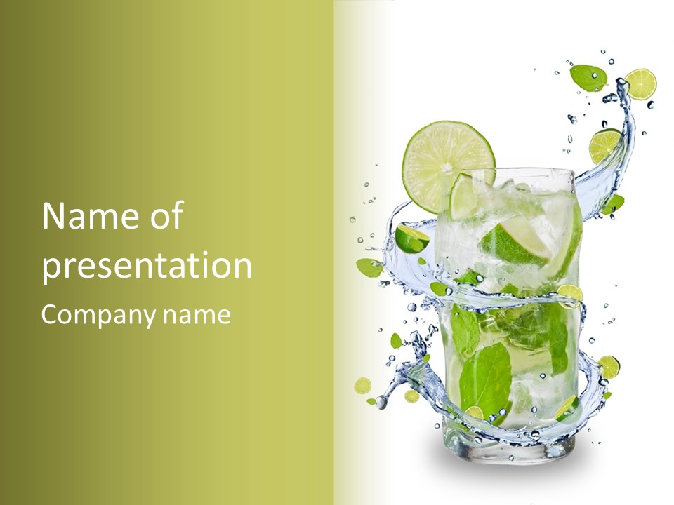 Team White Marketing PowerPoint Template