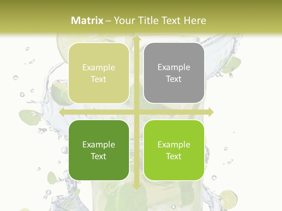 Team White Marketing PowerPoint Template