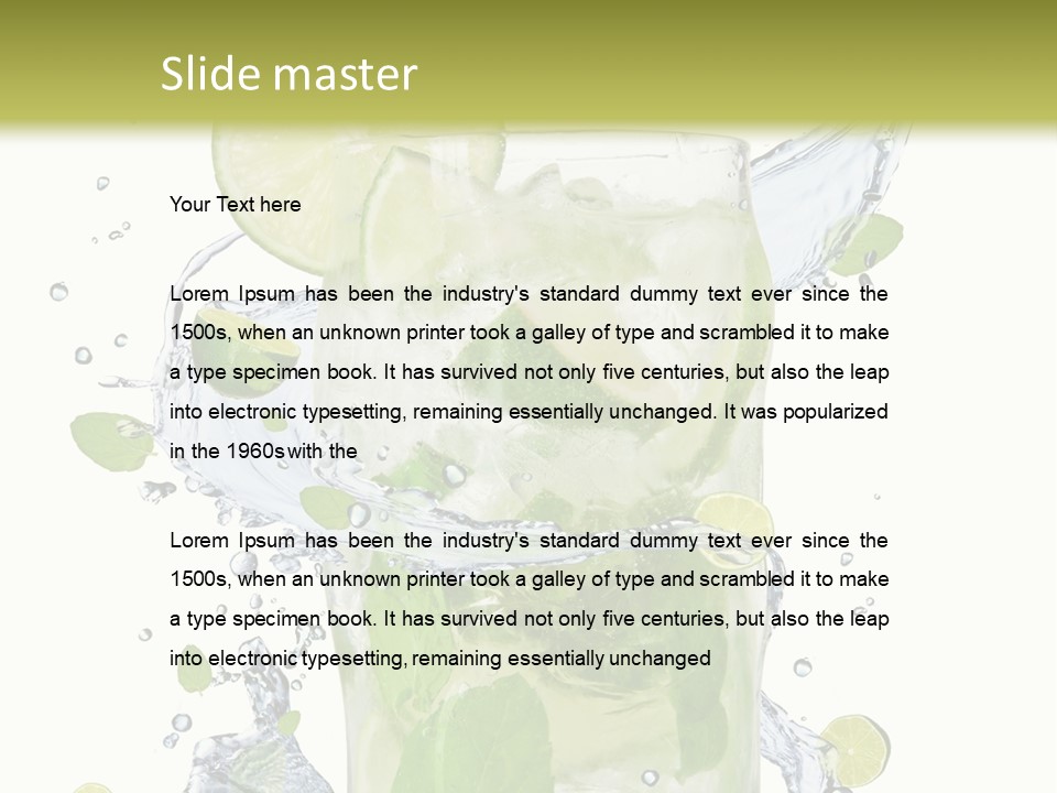 Team White Marketing PowerPoint Template