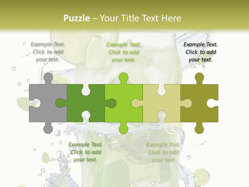 Team White Marketing PowerPoint Template