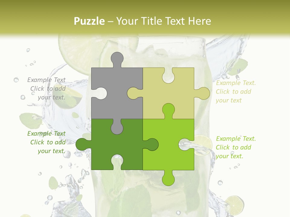 Team White Marketing PowerPoint Template