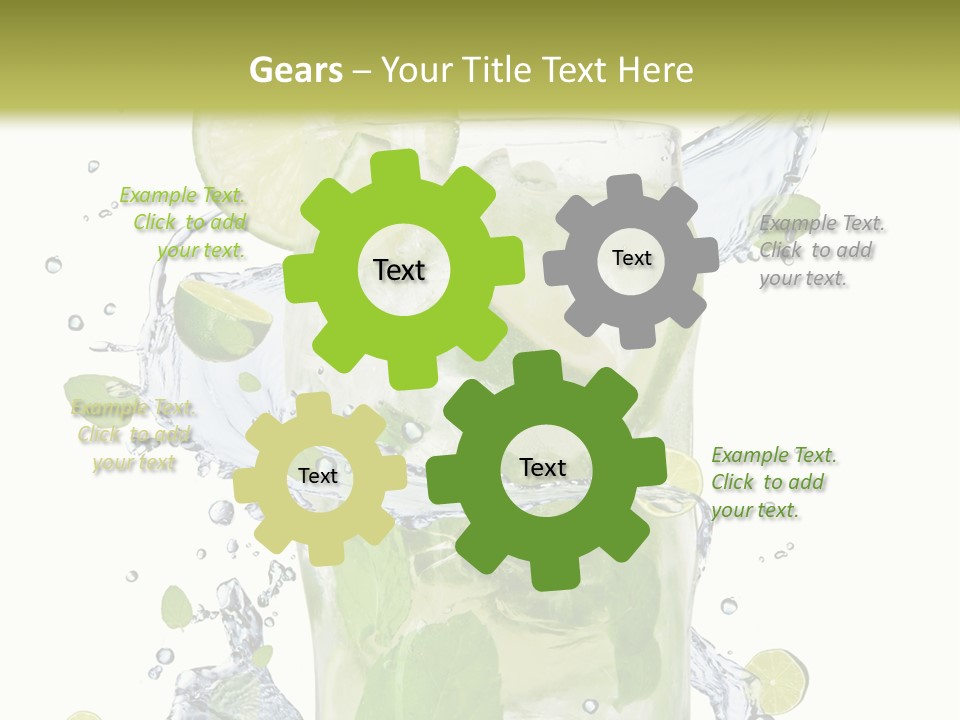 Team White Marketing PowerPoint Template