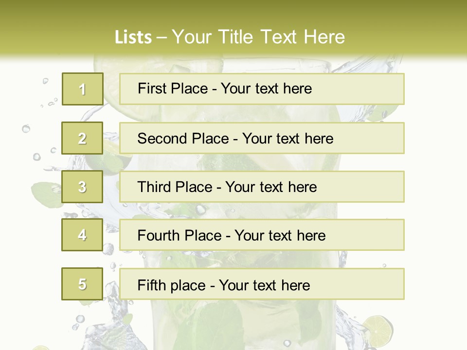 Team White Marketing PowerPoint Template