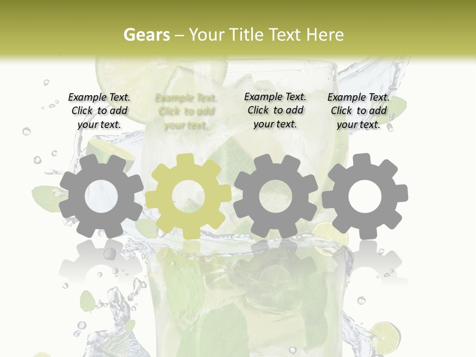 Team White Marketing PowerPoint Template