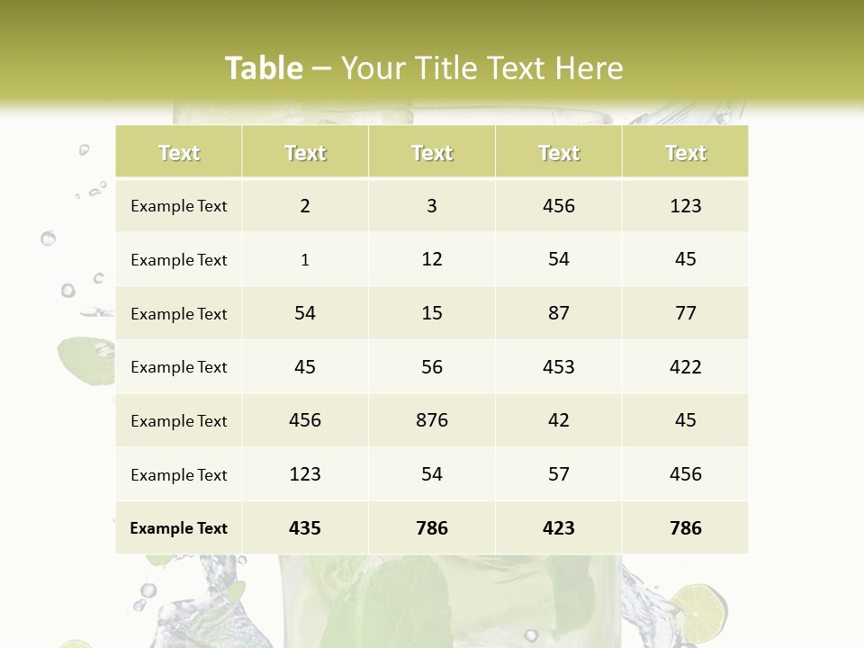 Team White Marketing PowerPoint Template