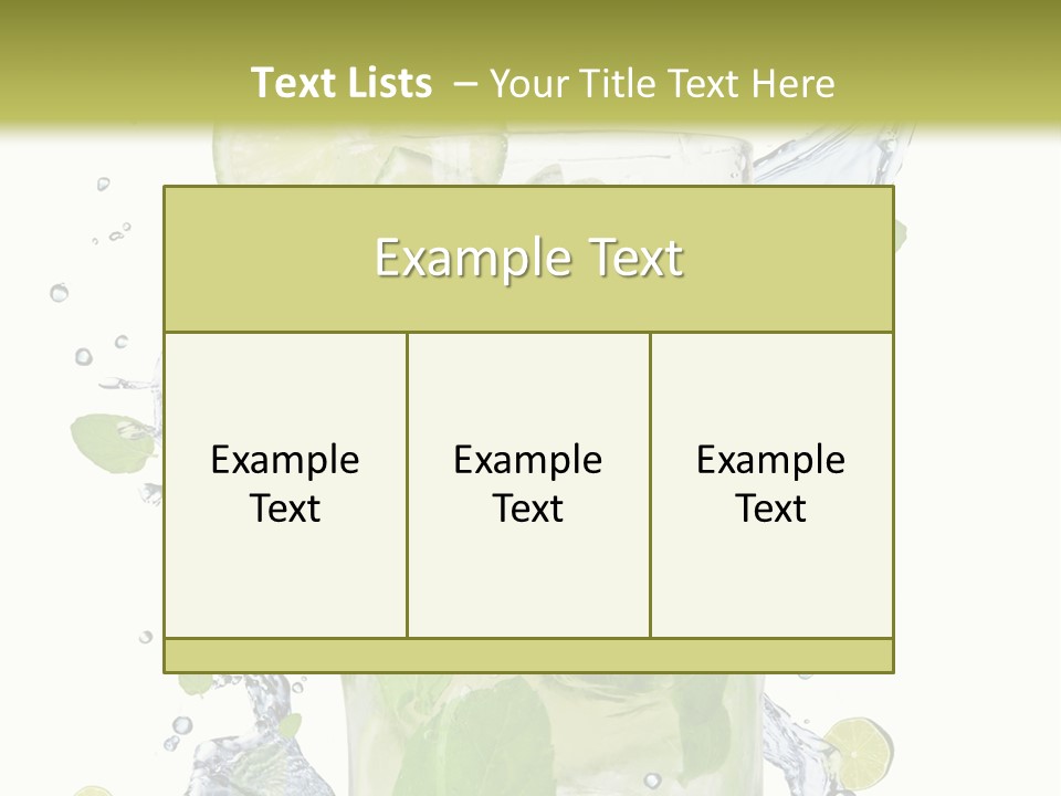 Team White Marketing PowerPoint Template