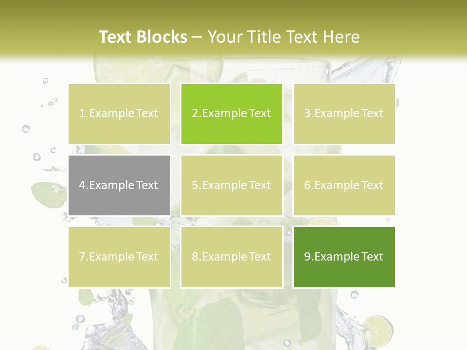 Team White Marketing PowerPoint Template