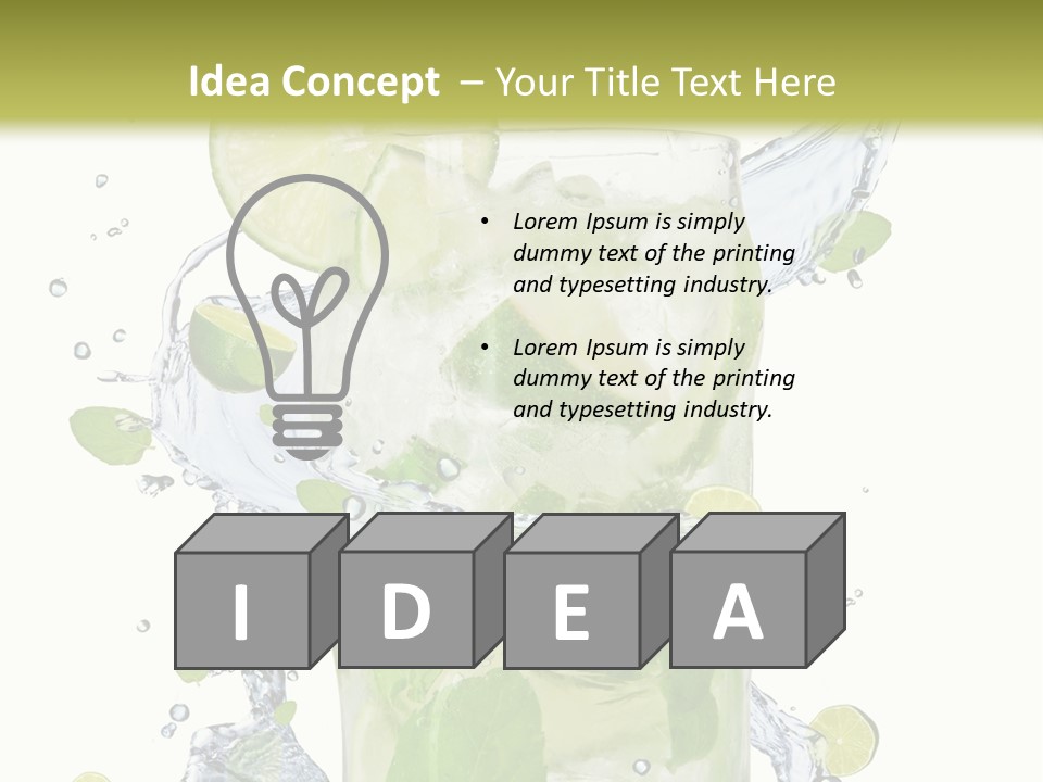 Team White Marketing PowerPoint Template