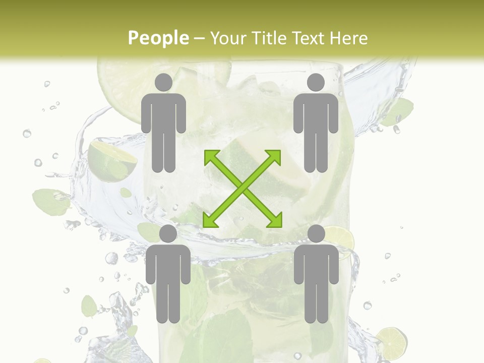 Team White Marketing PowerPoint Template